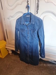 Denim Shirt Dress