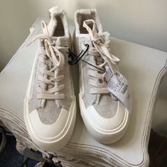 Zara cotton sneakers, new, UK7,