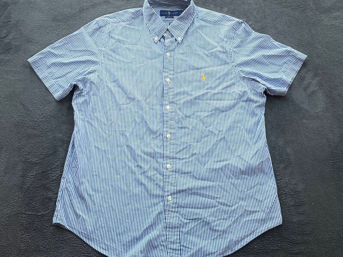 Ralph Lauren Striped Short Sleeve Shirt Mens Large