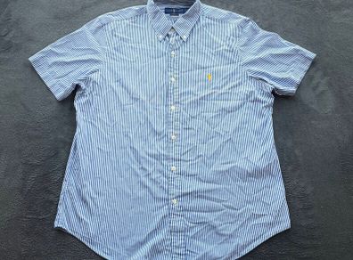 Ralph Lauren Striped Short Sleeve Shirt Mens Large