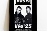 Oasis Live 25 Official Tour Poster - Premium Print