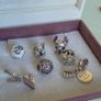 Pandora charms in great condition.Selection includes Disney Stitch (enamel & figure), cute elephant, purple heart openwork, cake slice dangle, Hogwarts castle, and binoculars dangle (Good times on the horizon) 18e each charm Image 4