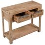 Console Table 82x33x73 cm Solid Acacia Wood Image 4