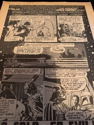 The Empire Strikes Back Weekly -Issues 129,131, 134 12th Aug - 4th Sept 1980- Coverless