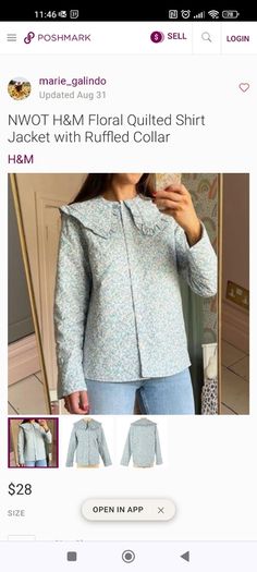 quilted floral print jact