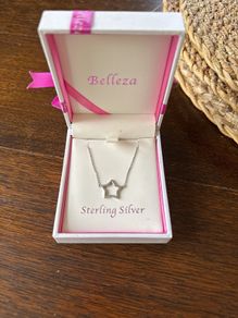 silver necklace