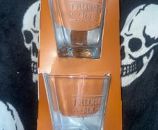 Tullamore Dew Irish Whisky glasses