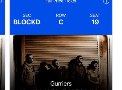 GURRIERS 2 tickets to vicar street