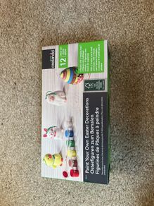 Paint your own Easter decorations