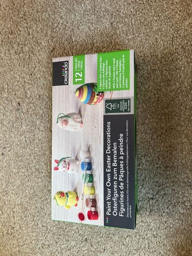 Paint your own Easter decorations