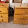 Pine Bedside Locker x 2 Image 2