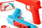 2PCS Joycon Handle Game Gun Shape Handgrip for Nintendo Switch 2 JoyCon Controller Shooting Gunstock Sense Grip Game Accessories