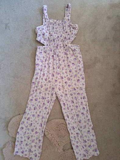 Zara floral Jumpsuit 7-8