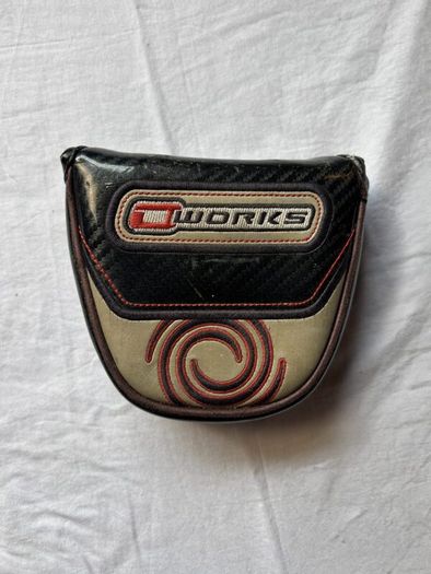 Odyssey O-Works Tank #7 Putter - Microhinge Face, Spare Grip Included