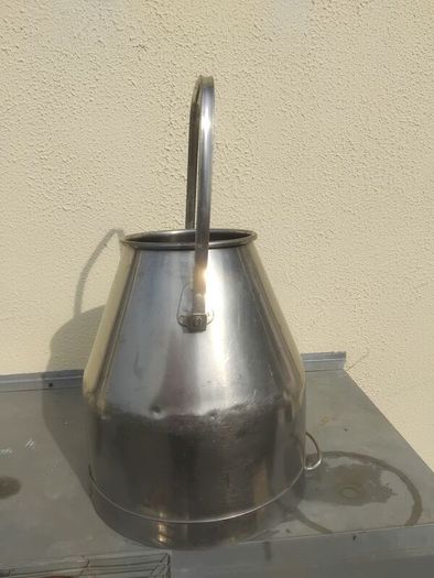 Stainless steel milk bucket