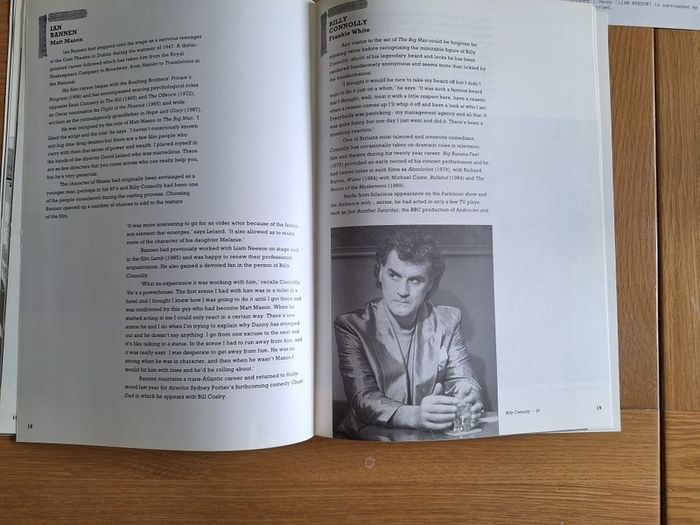 THE BIG MAN Press Kit Liam Neeson, Billy Connolly