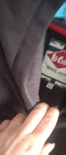 Lee Cooper black grey hoodie size 11 12 years old