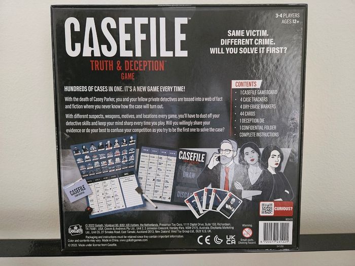 Casefile: Truth & Deception Game