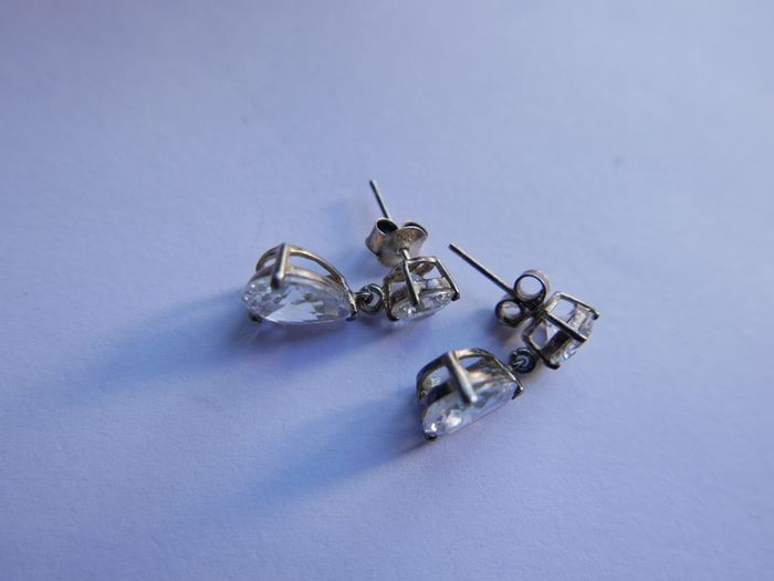 Sterling Silver 925 Drop & Dangle Earrings 3,8g