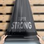 Heavy Duty Pallet Stretch Shrink Wrap Roll | Strong & Secure Packaging Plastic Cling Film | Ideal for Packing, Moving Heavy Objects and Shifting Fragile Items | (Black - 400mm x 150m) Image 2