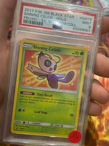 Pokemon Card Shining Celebi Psa 9