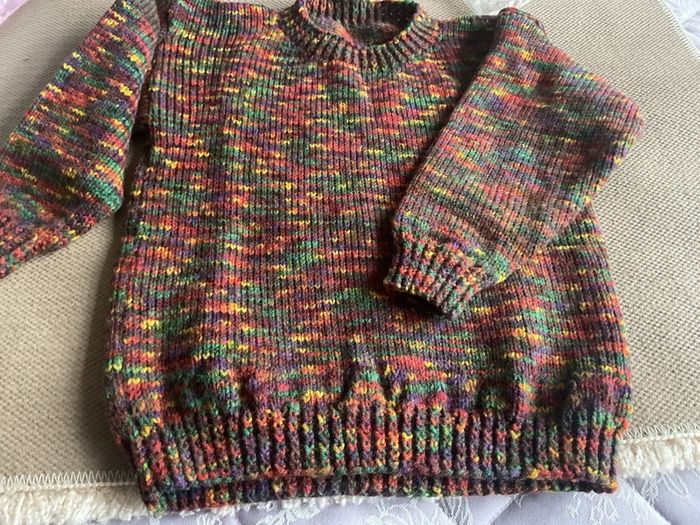 Handknit Boys sweater