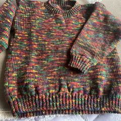 Handknit Boys sweater