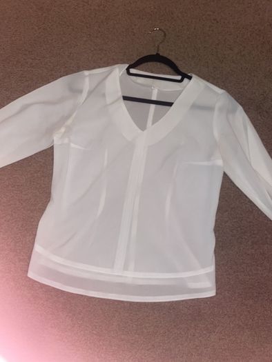 white blouse