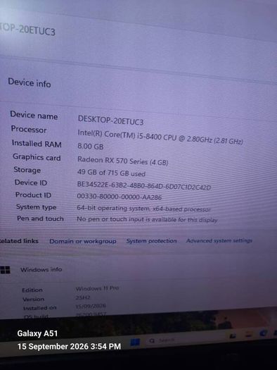 Games / Graphics PC
