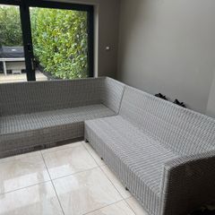 Kettler Palma Ratten left Corner Sofa & Table bought in Garden House Malahide