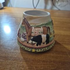 Yankee Candle Teresa Kogut Animal Farm Barnyard Large Jar Candle Shade