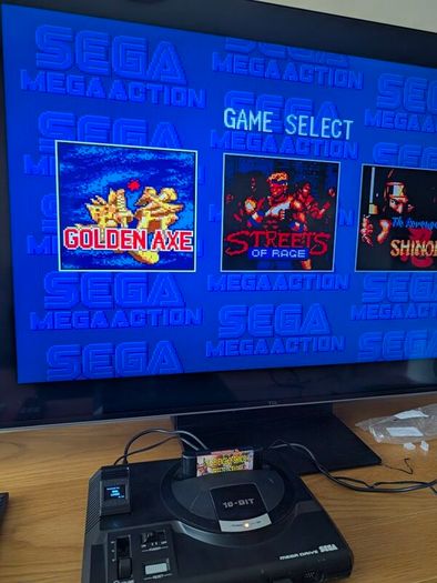 Sega Megadrive (Open Heart Modded)