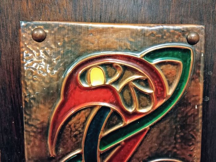 Vintage Irish Celtic Cooper Wall Art by Eddie O'Neill.