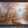 Vintage Roger Brown Oil on Canvas Painting Image 2
