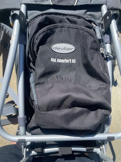 deuter child carrier - kid comfort iii