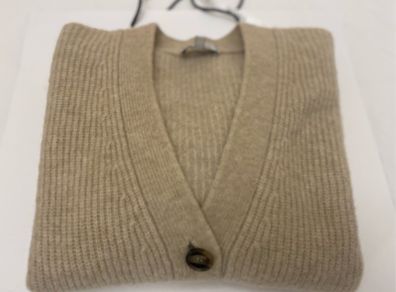& Other Stories Oversized Ribbed Alpaca & Wool Blend Cardigan