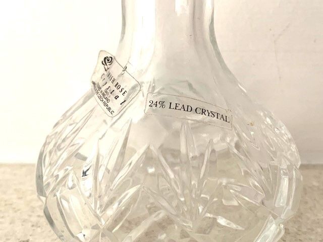 Vintage Czech Crystal Decanteur