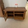 Solid Oak TV Cabinet Image 3