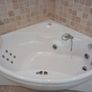 Jacuzzi Corner Whirlpool Bath 1500 x 1500. Spa Bath Image 2