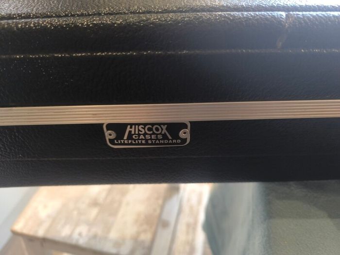 Acoustic guitar and Hiscox hard case
