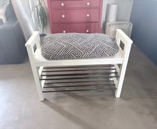 IKEA Hemnes bench with shoe storage