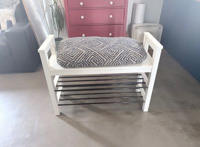 IKEA Hemnes bench with shoe storage