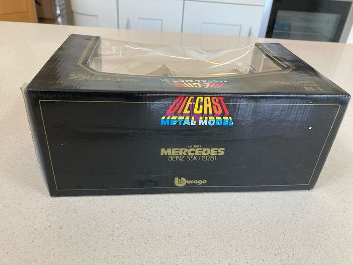 Mercedes SSK Rare Shrink wrapped  1983 Burago American market