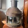 Antique Eli Griffith & Sons Large Ships Lamp Image 2