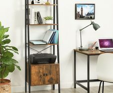 New Ladder Bookshelf Storage Display - FREE P&P
