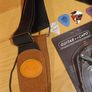 Guitar Capo + Guitar Strap Fender + Picks + pick holder + pick keyring Image 2