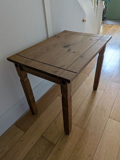 wooden table