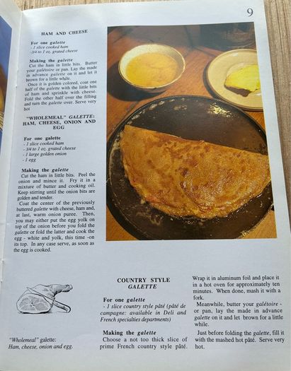 English edition of "Crepes and Galettes" by Clementine Perrin-Chattard