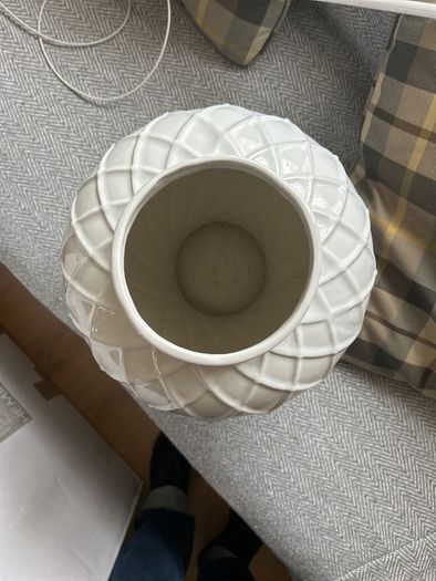 Paul Costello white ceramic Urn