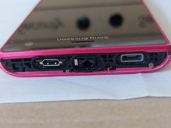 Sony Xperia Acro, Pink, Pin Locked, For parts or repair